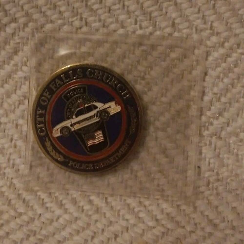 Falls Church Virginia Police Challenge Coin